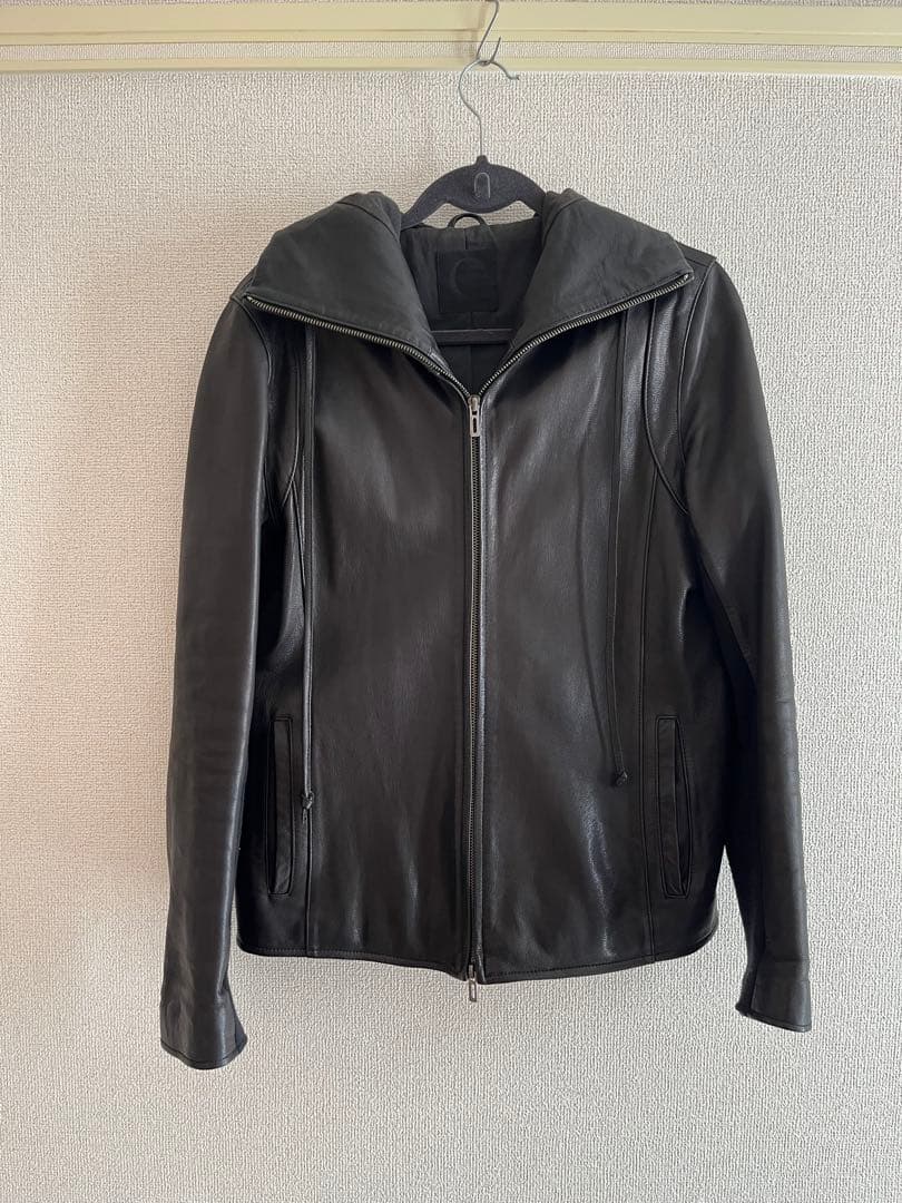 DOMENICO+SAVIO レザージャケット ゴートスキンヤギ革 48size