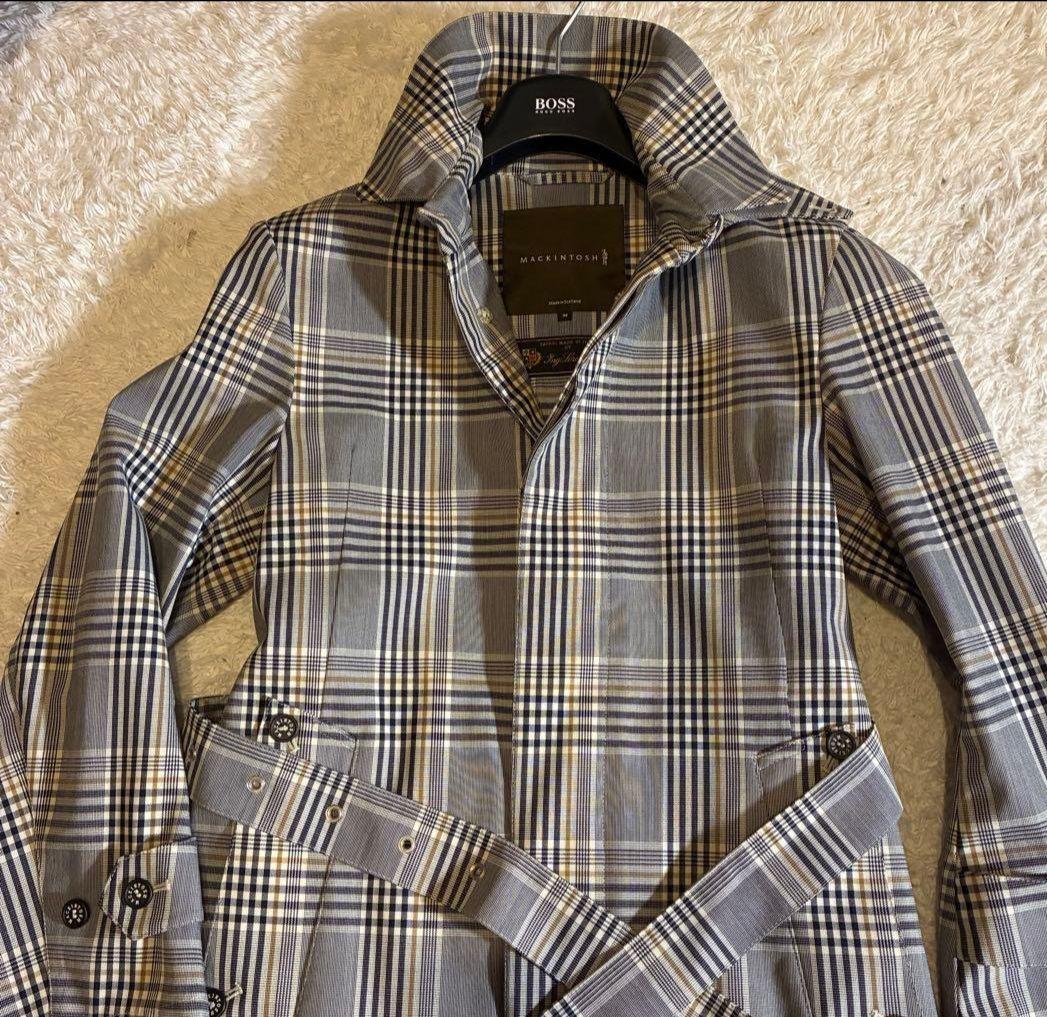 元約20万　MACKINTOSH マッキントッシュ トレンチコート ロロピアーナ