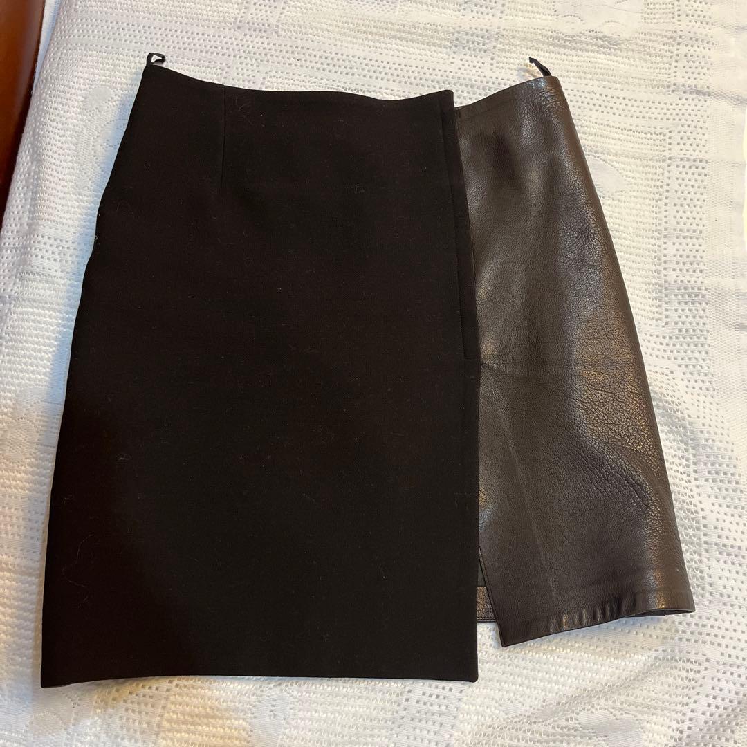 CÉLINE タイトスカート ブラック