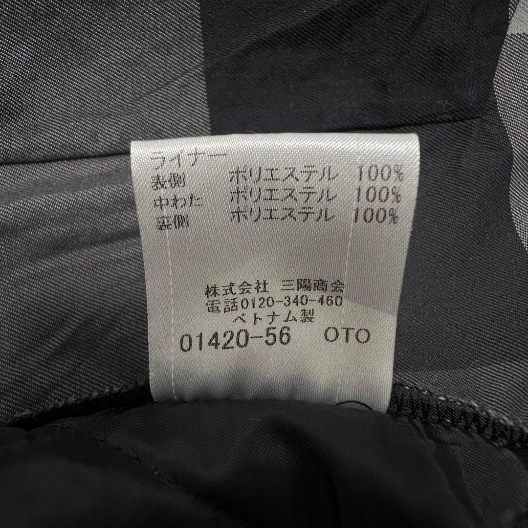 バーバリーブラックレーベルクレストブリッジ　トレンチコートベージュMライナー付き