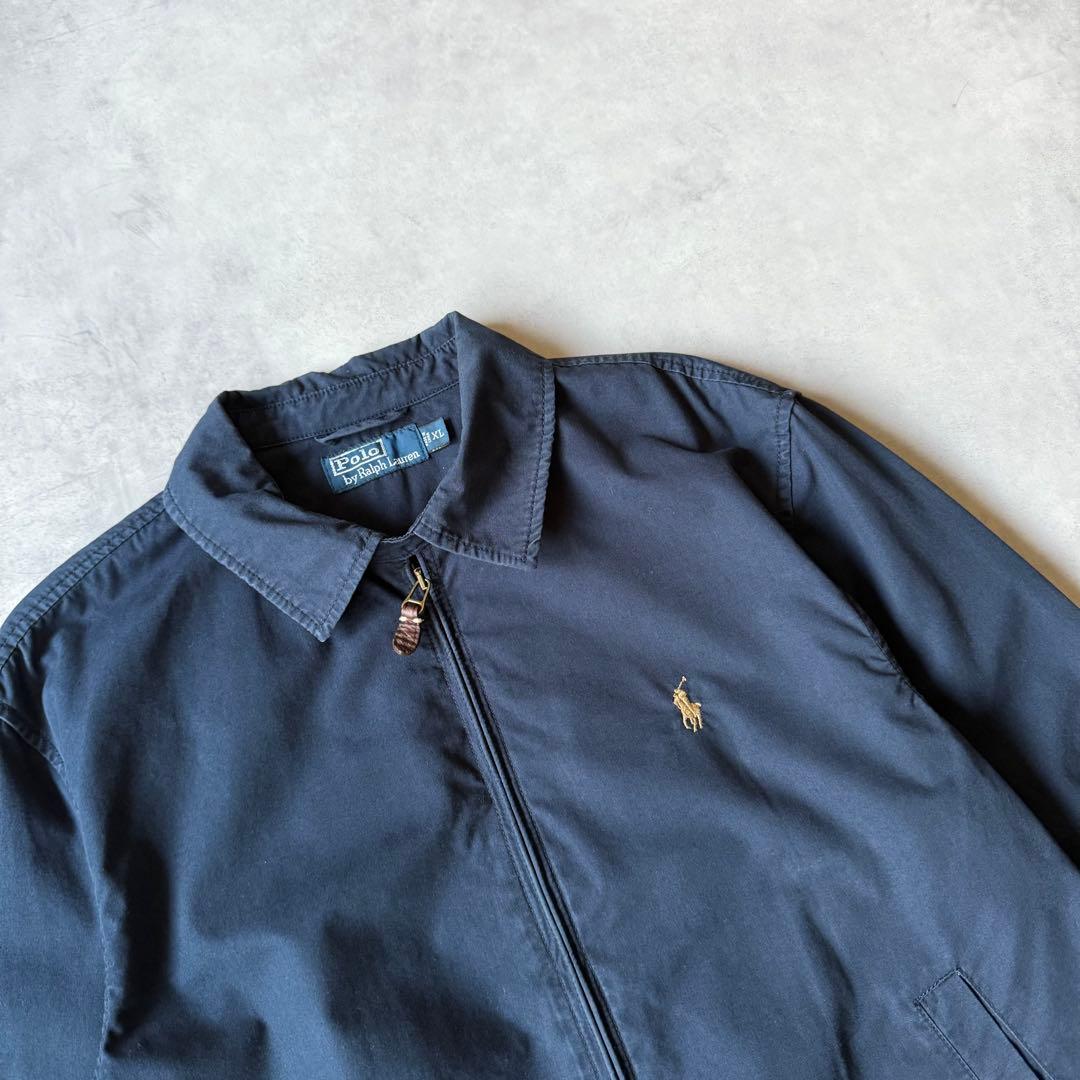 90s Polo Ralph Lauren スウィングトップ ブルゾン ネイビー