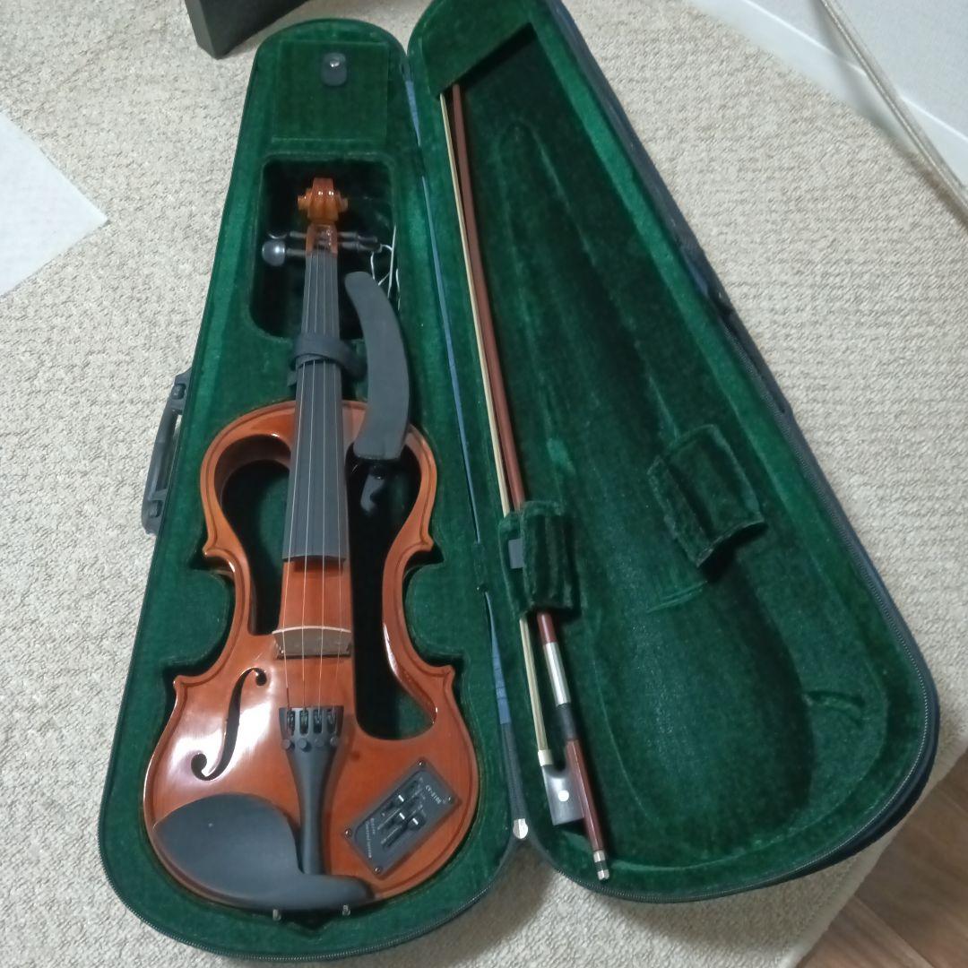 エレクトリックバイオリン ブラウン