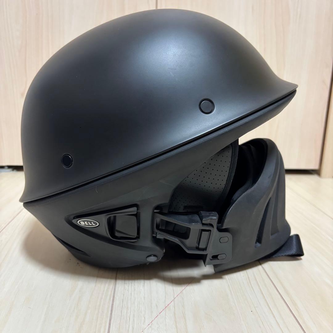 BELL フルフェイス マットブラック ヘルメット L
