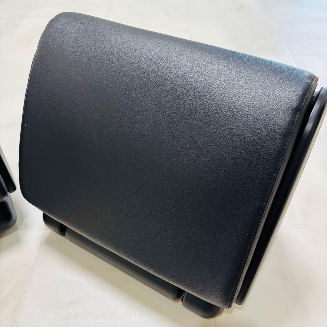 【美品】トヨタ純正 オットマン フットレスト 2個セット ブラック