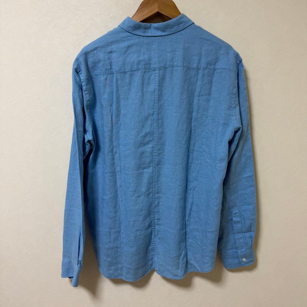 y*5様 Frank & Eileen フランク＆アイリーン リネンシャツ ブル
