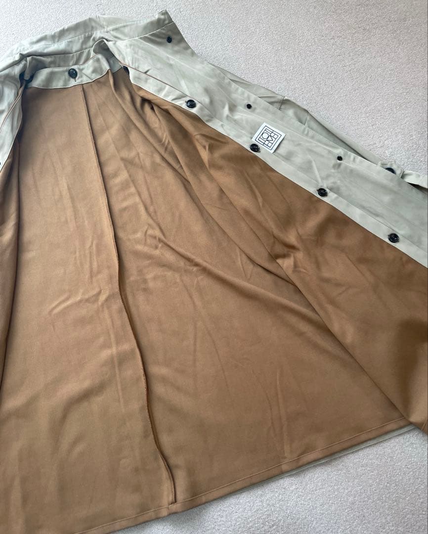 人気新作　Toteme トーテム チェスターコート ベージュ