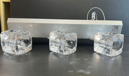 J【中古品】キシマ キューブ ペンダントライト(3灯タイプ) CC-40825