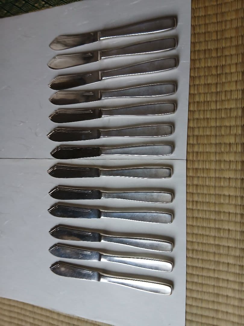シルバーお魚用、 ナイフ、フォク13個