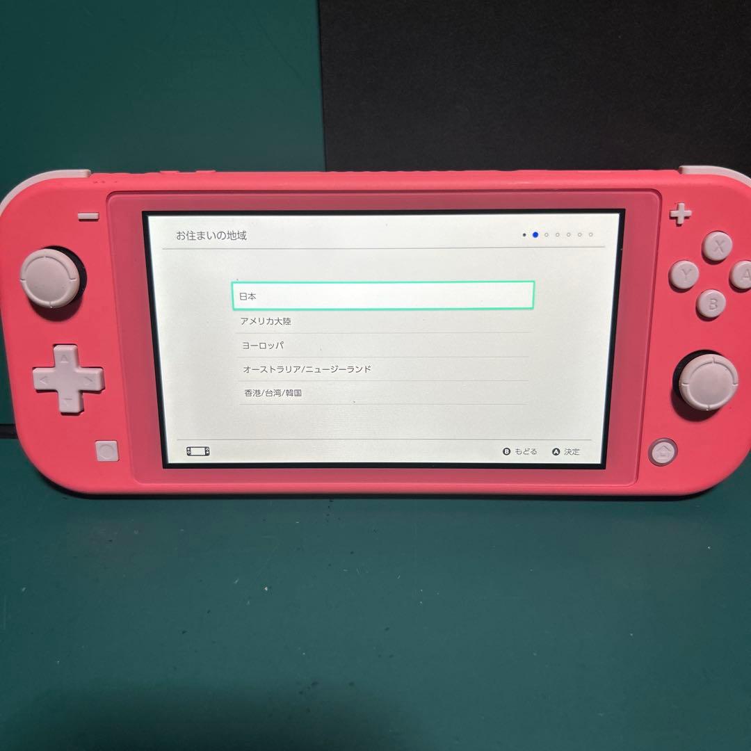 m*u様 Nintendo Switch liteコーラル 箱無し 本体のみ