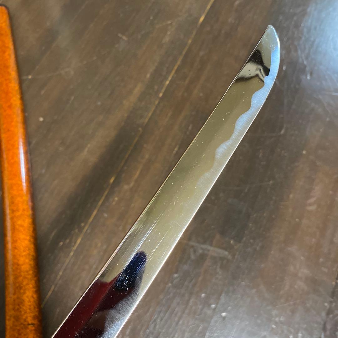 模造刀 茶柄 雲龍楕円鍔 梨地呂鞘