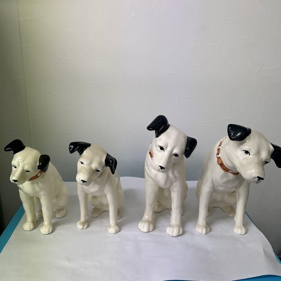 ニッパー犬　　陶器