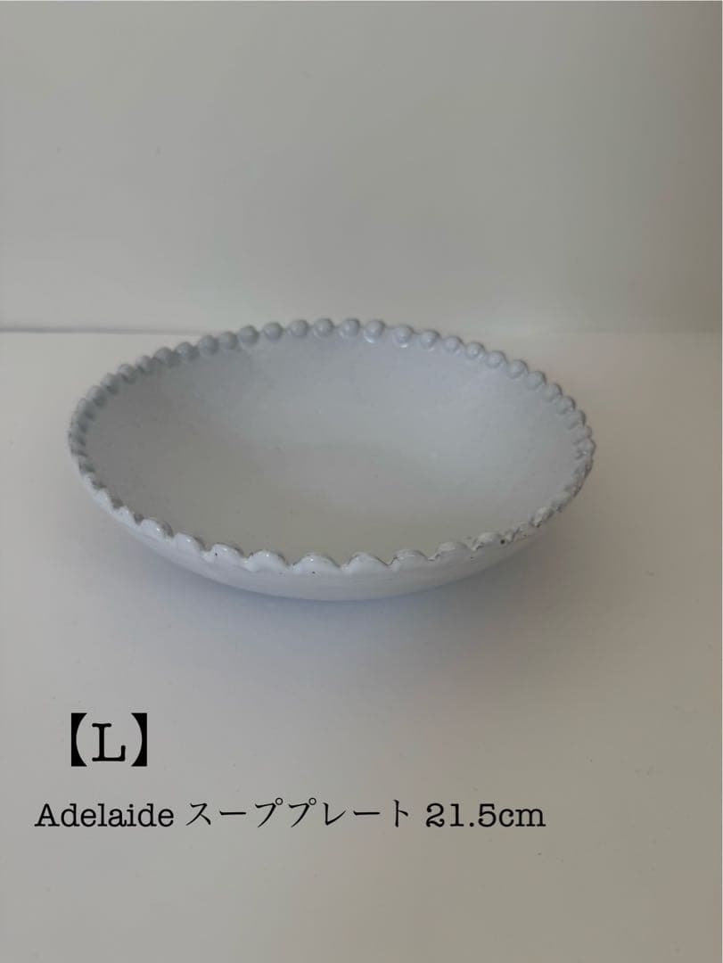【L】ASTIER de VILLATTEアスティエスーププレート 21.5cm