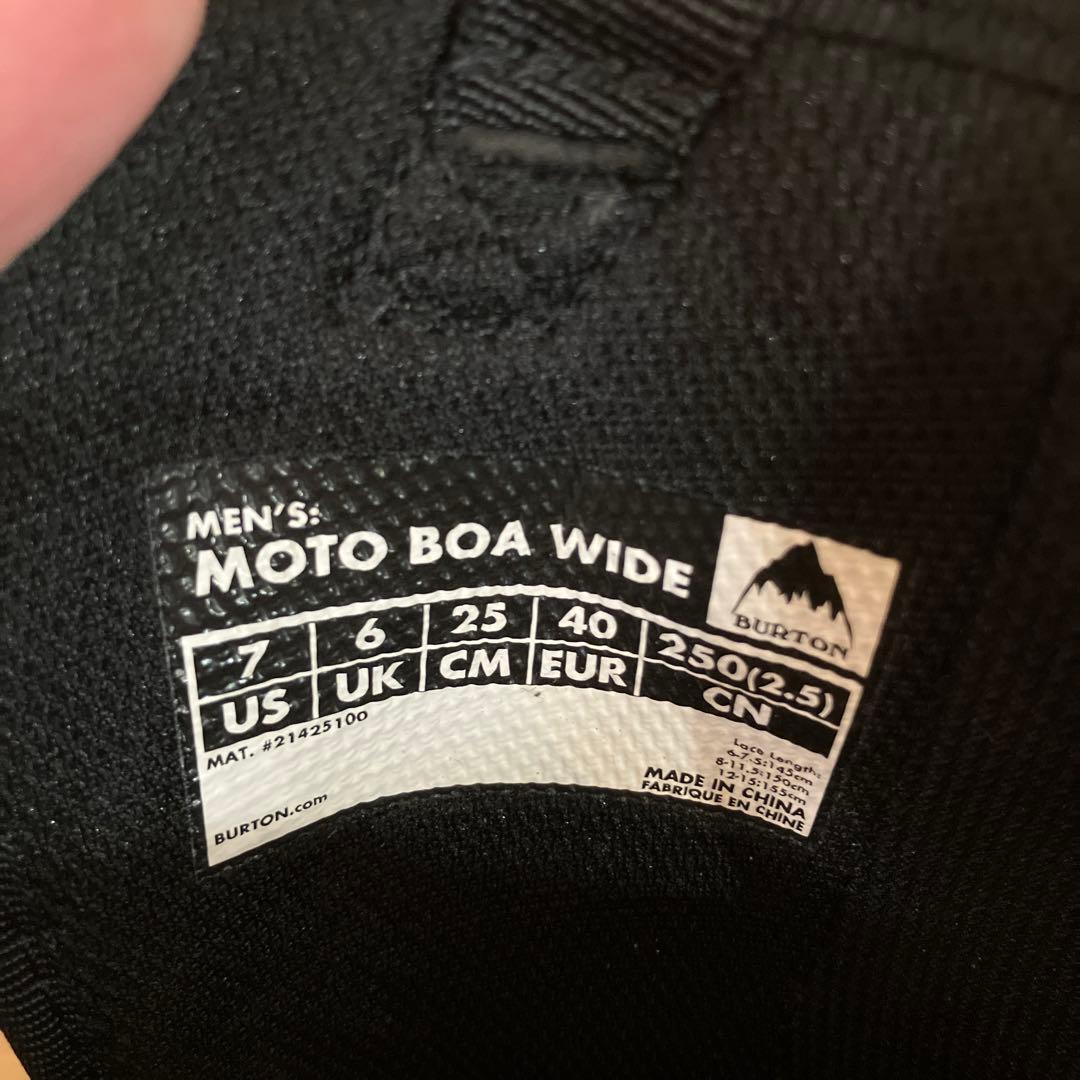 Burton Moto Boa Wide ブーツ 25cm