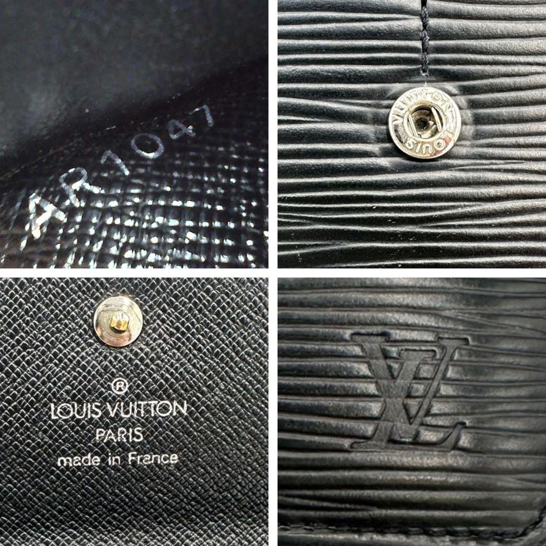 【専用】ルイヴィトン インターナショナル エピ 黒 3つ折長財布 AR1047