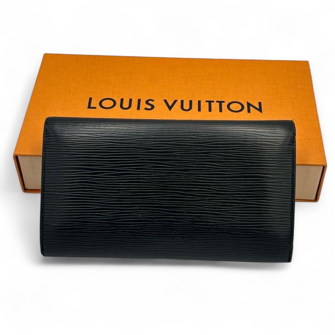 【専用】ルイヴィトン インターナショナル エピ 黒 3つ折長財布 AR1047