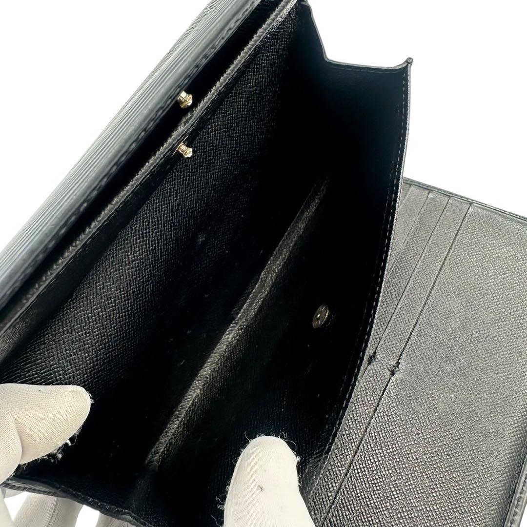 【専用】ルイヴィトン インターナショナル エピ 黒 3つ折長財布 AR1047