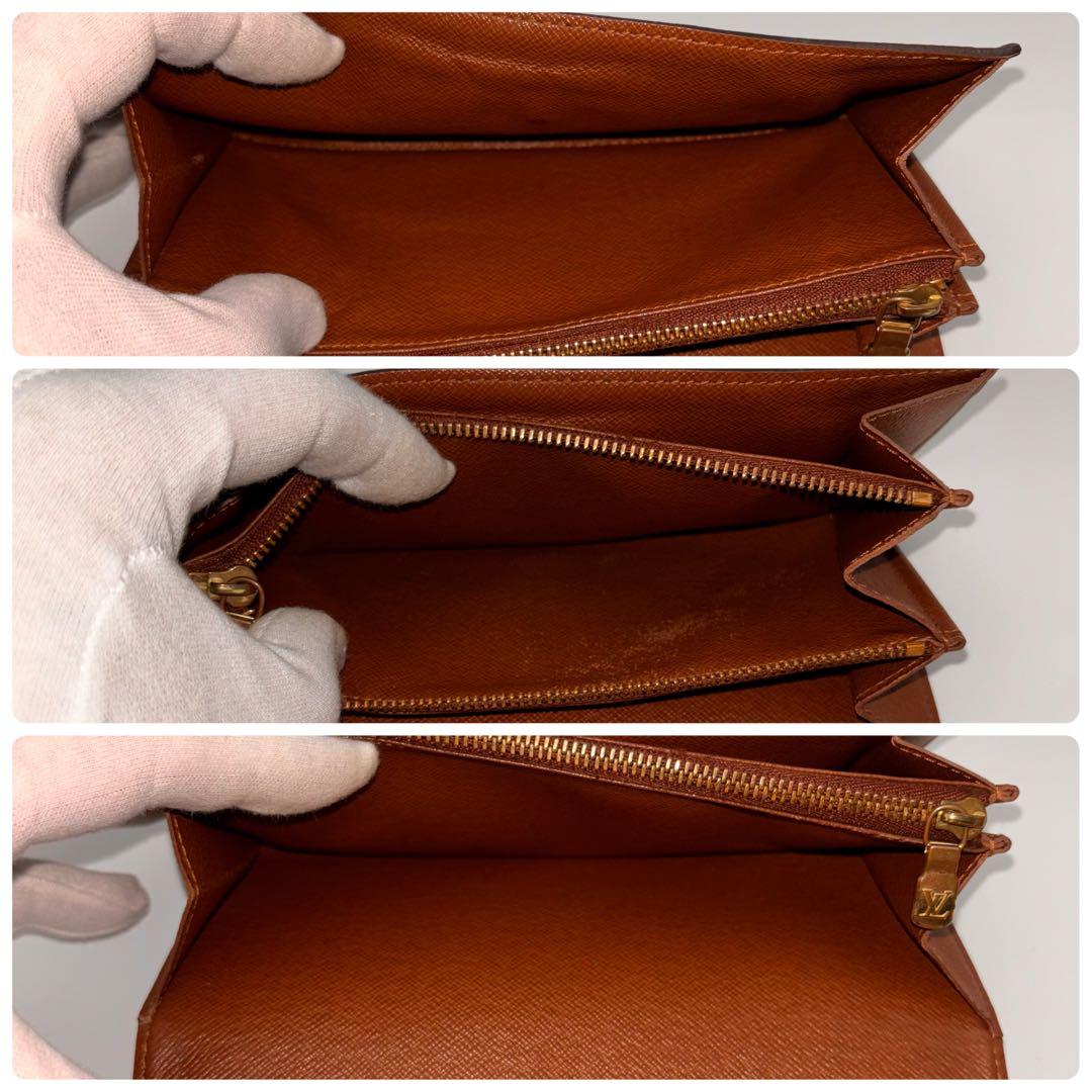 ✨鑑定済み✨ルイヴィトン✨ポシェット ポルトモネ クレディ 長財布 モノグラム