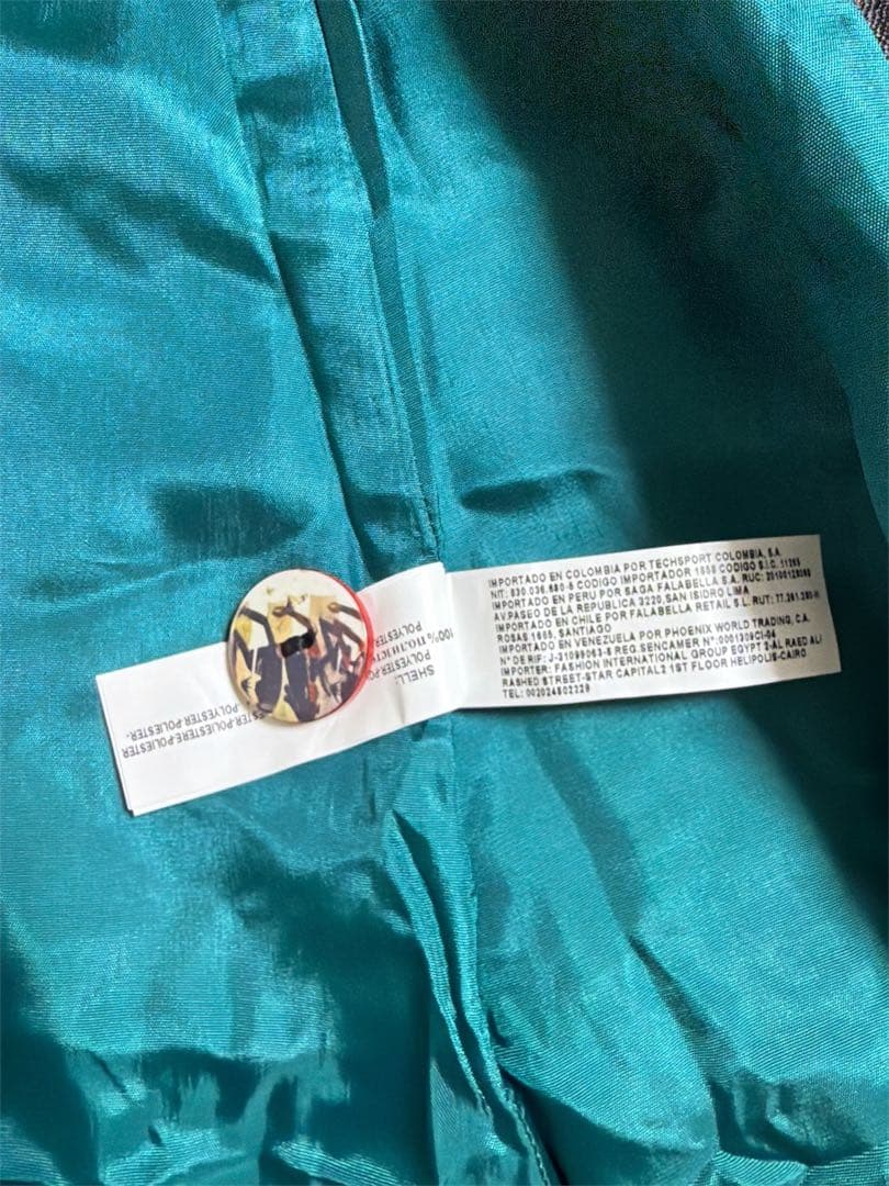 希少 Desigual デシグアル マルチカラー アート柄 トレンチコート