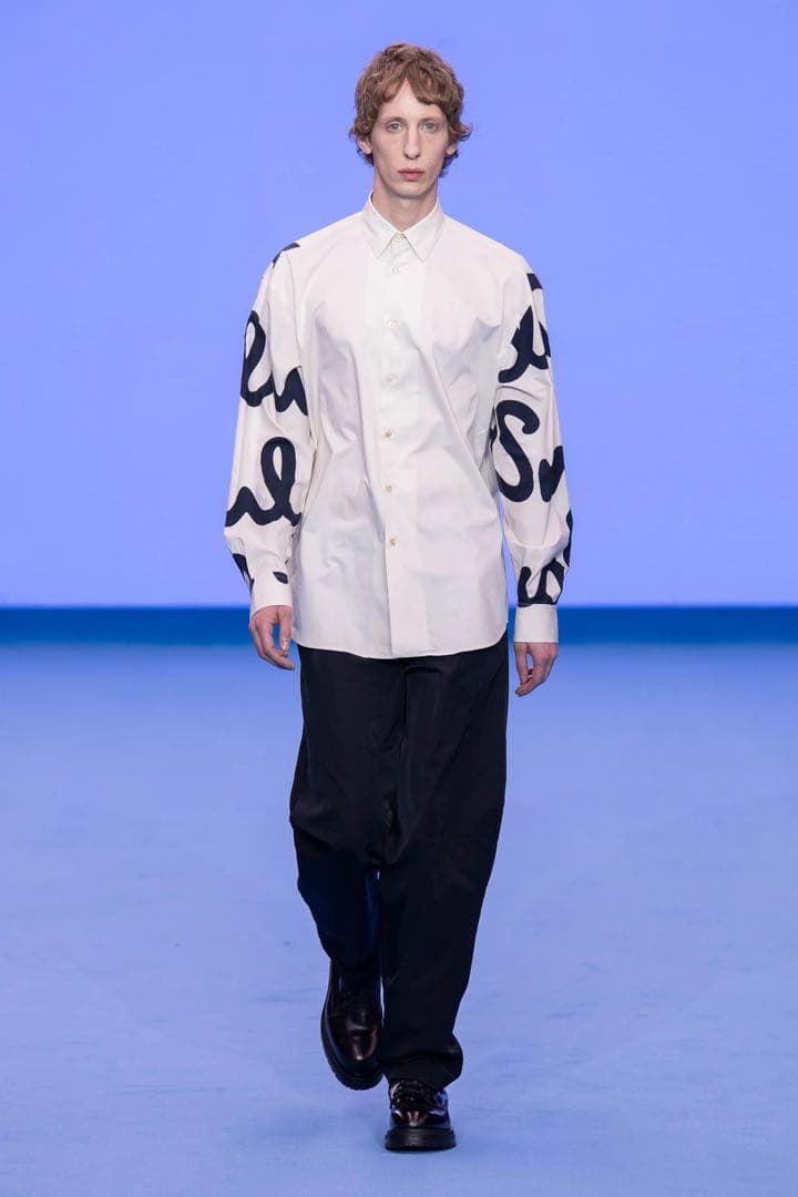 美品 ポールスミス paulsmith メンズ シャツ ビックロゴ