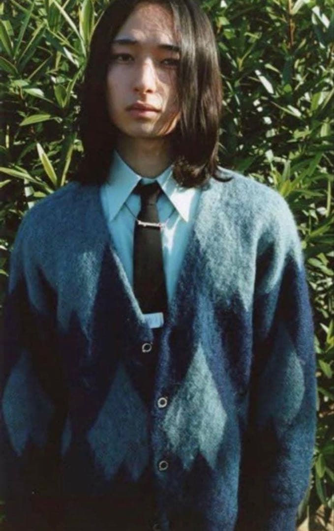 DAIRIKU×BEAMS 別注 モヘアカーディガン　y2k