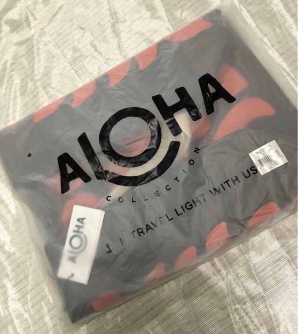 アロハコレクション　デイトリッパー　ジッパー付き　トートバッグ　Appliqué