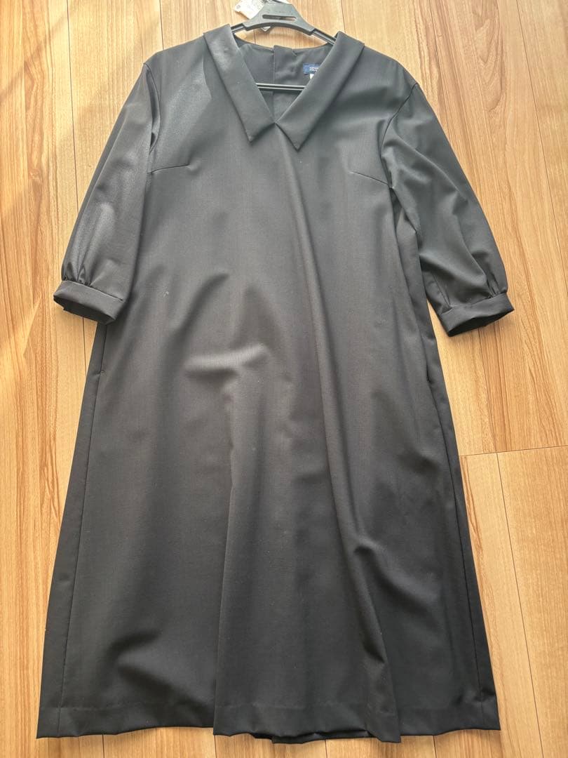 北欧、暮らしの道具店　atelier naruse 黒 ワンピース　フォーマル