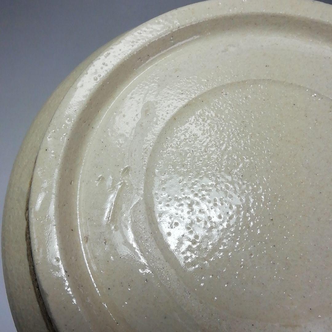 Ｓ６４３　水指　『織部』『山十窯　加藤光右衛門』　共箱　茶道具