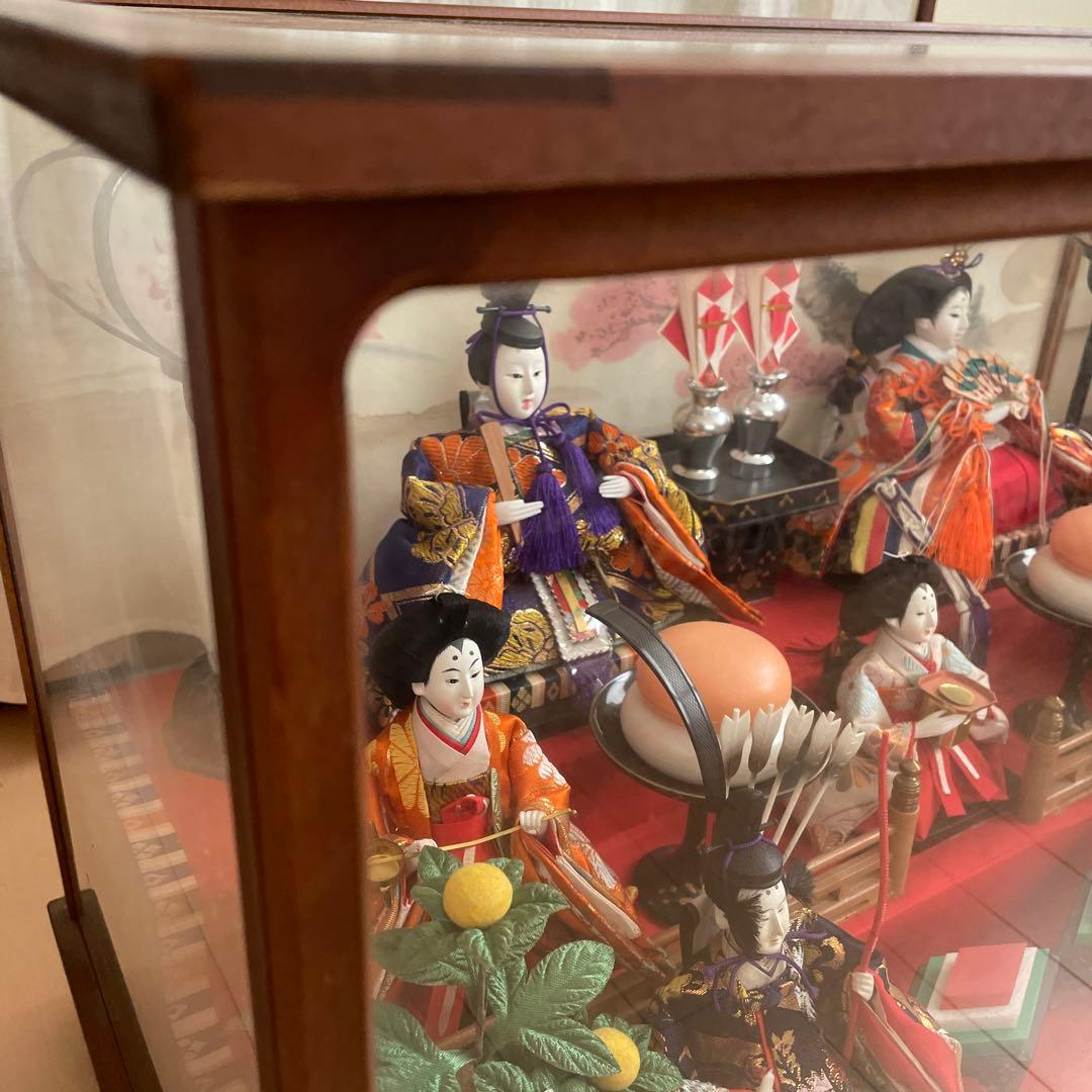 昭和レトロ　雛人形　オルゴール付き