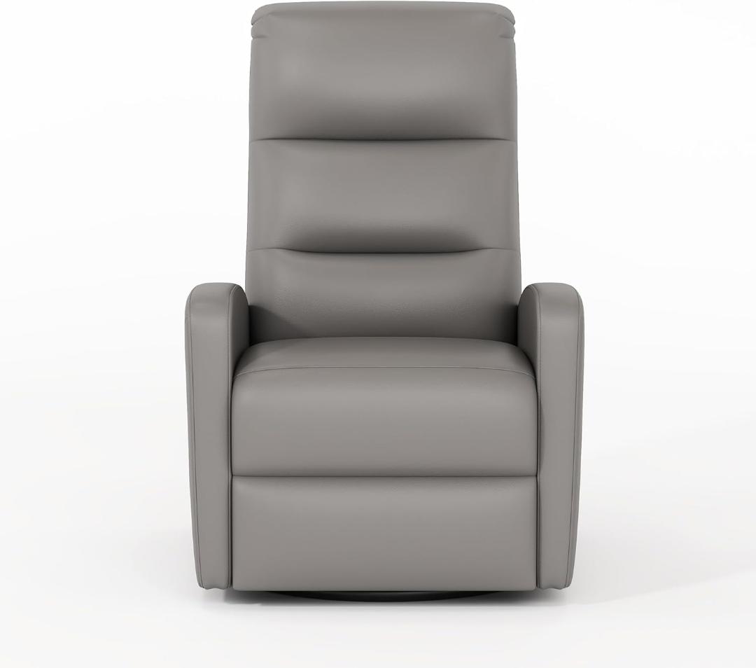 【新品・未使用】電動リクライニングソファ シングルチェア グレー