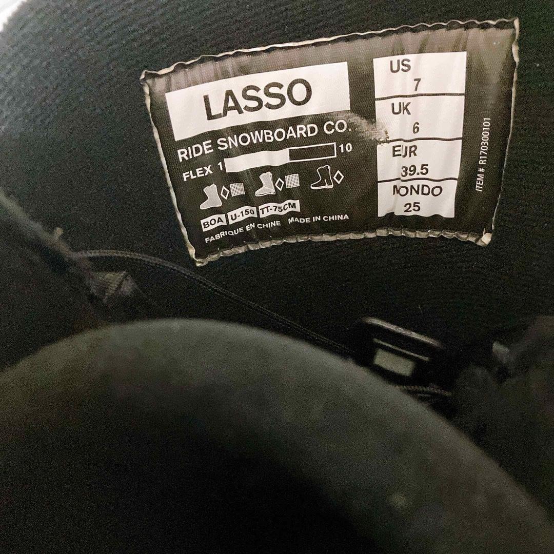 RIDE LASSO BOA スノーボード ブーツ 25.0cm カーキ 美品