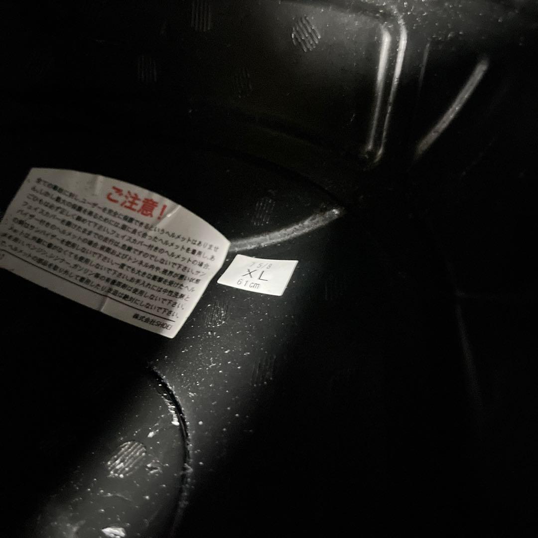 Gt-air SHOEI XLサイズ 美品　シールド2枚付き