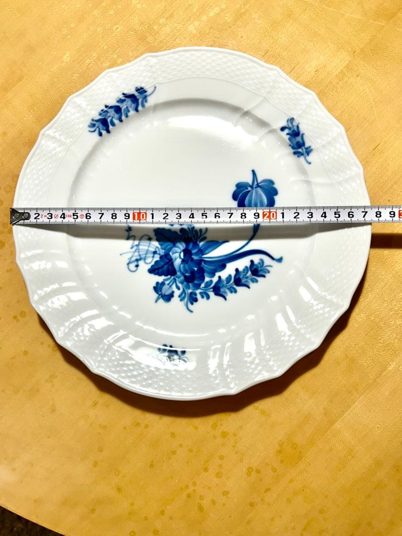 ロイヤルコペンハーゲン・ブルーフラワーカーブ 27cm 大皿プレート2枚セット