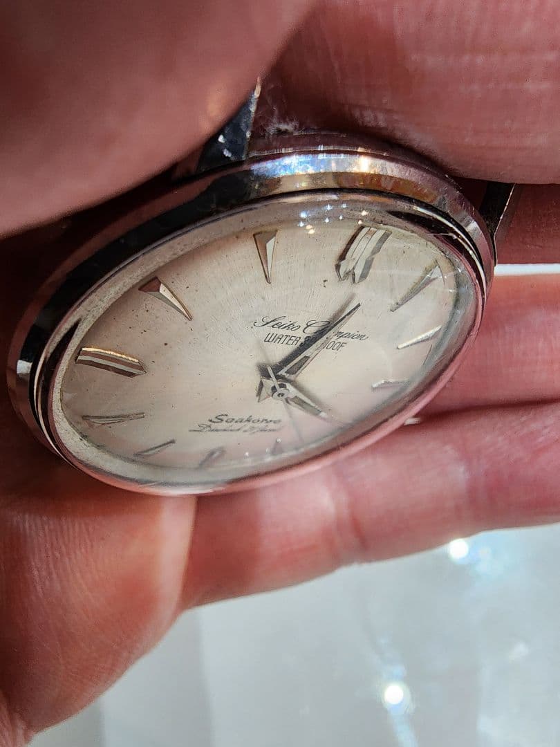 遅れあり SEIKO Champion チャンピオン Seahorse 手巻き