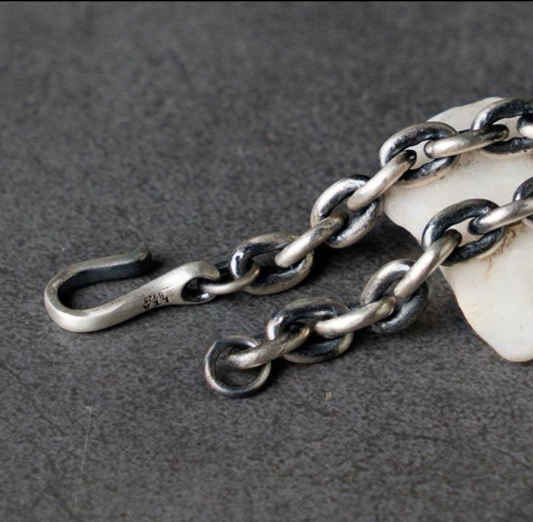 シルバーチェーンブレスレット メキシカンジュエリー シルバー925 ヴィンテージ