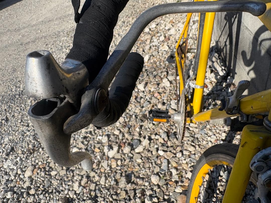 ヴィンテージ スポルティーフ 黄色｜SUNTOUR／SUGINO 現状