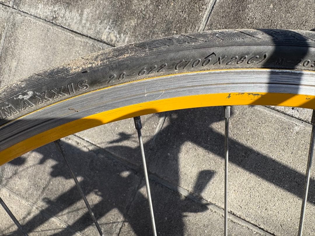 ヴィンテージ スポルティーフ 黄色｜SUNTOUR／SUGINO 現状