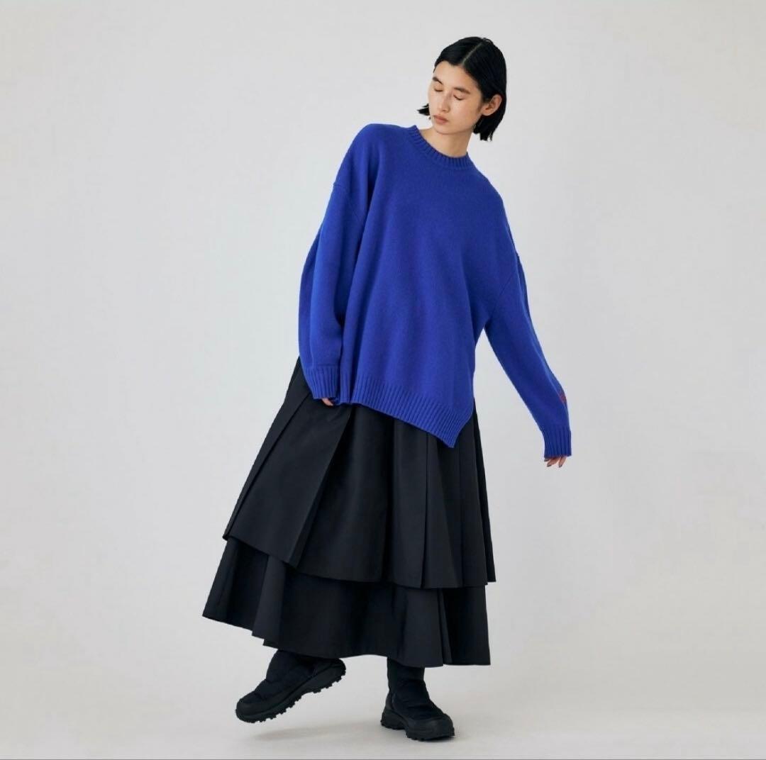 layered pleats skirt ナゴンスタンス