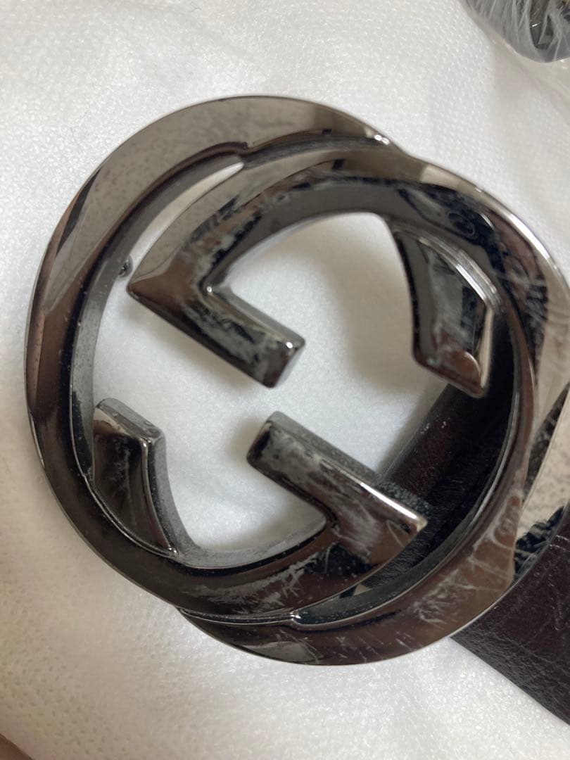 GUCCI GGロゴバックル ベルト