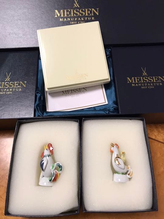 マイセン　MEISSEN 干支シリーズ　酉　トリ