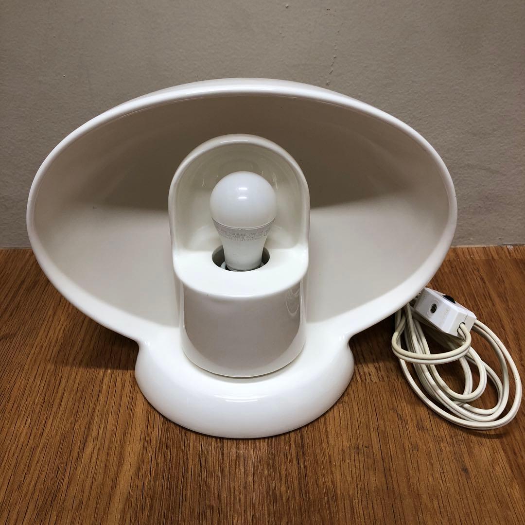 [希少] YAMAGIWA ヤマギワ 陶器 照明 ランプ レトロ ポストモダン