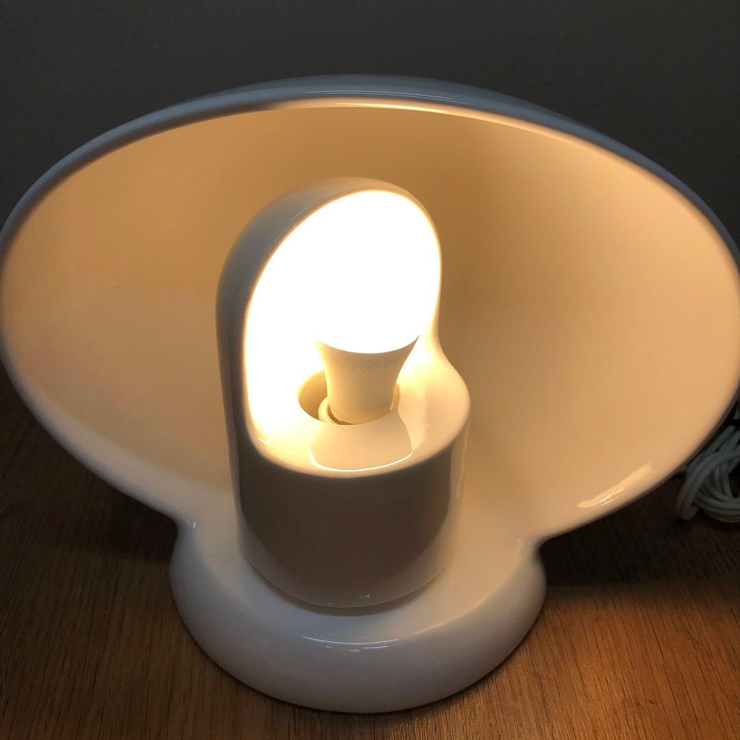 [希少] YAMAGIWA ヤマギワ 陶器 照明 ランプ レトロ ポストモダン