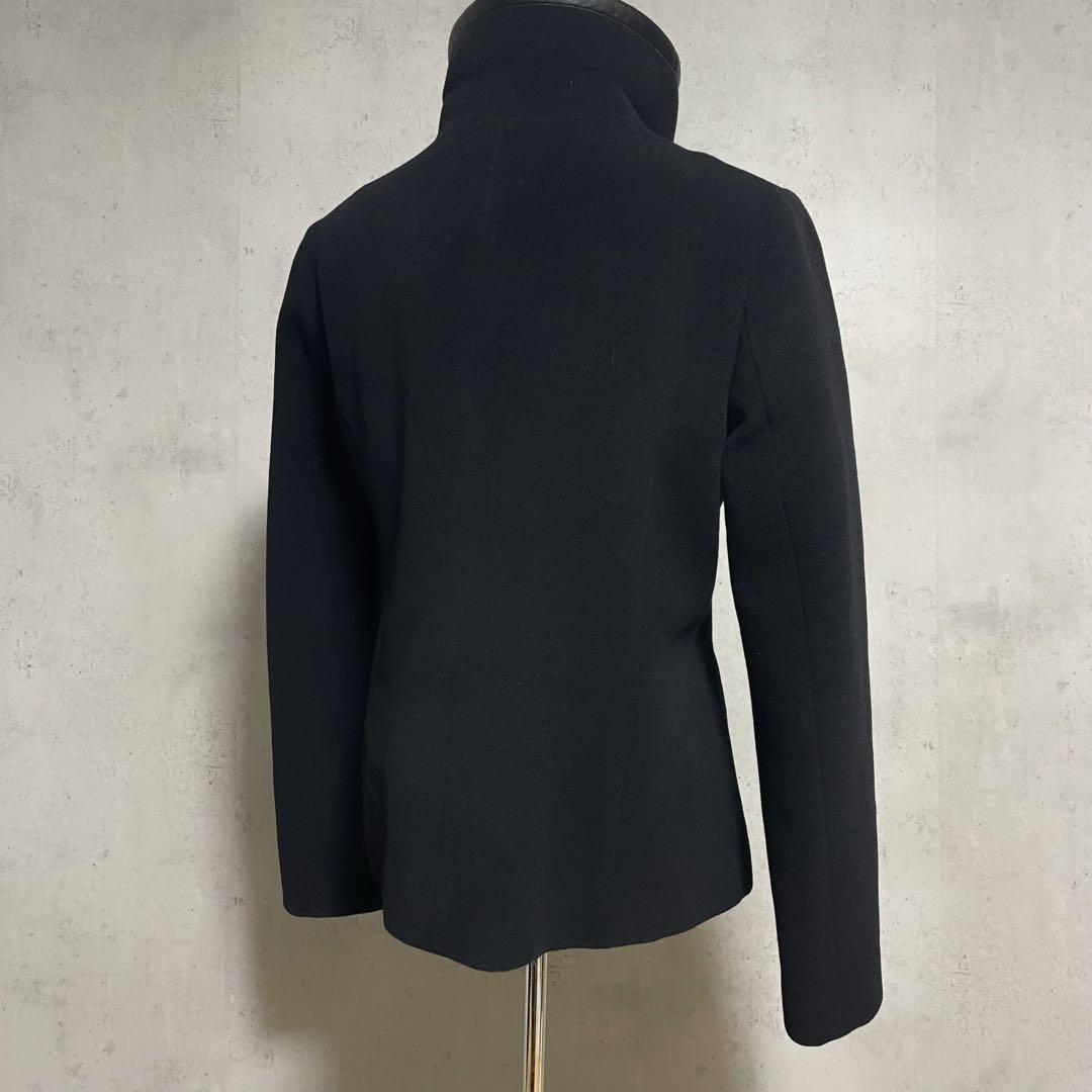 希少　ヴィヴィアンタム アンゴラ混チャイナジャケット 黒 ショートコート