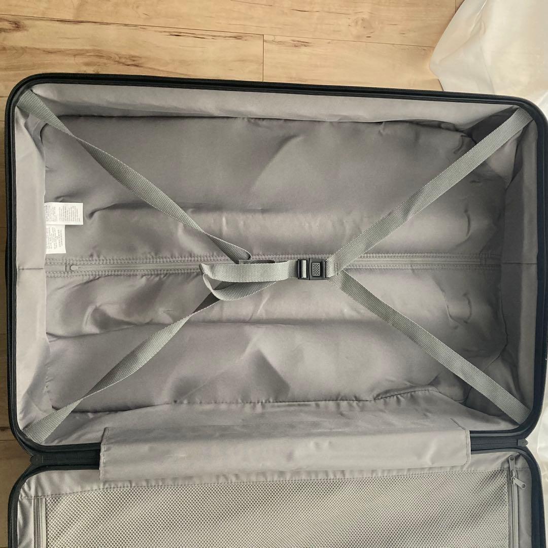 無印良品 キャリーケース G7AA064 大型 87L 黒 TSAロック 鍵付き