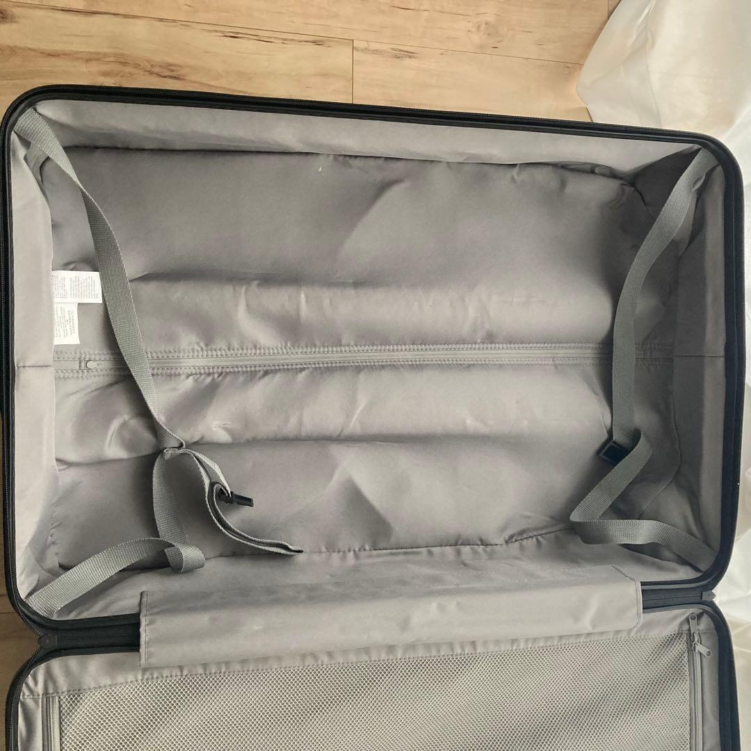 無印良品 キャリーケース G7AA064 大型 87L 黒 TSAロック 鍵付き