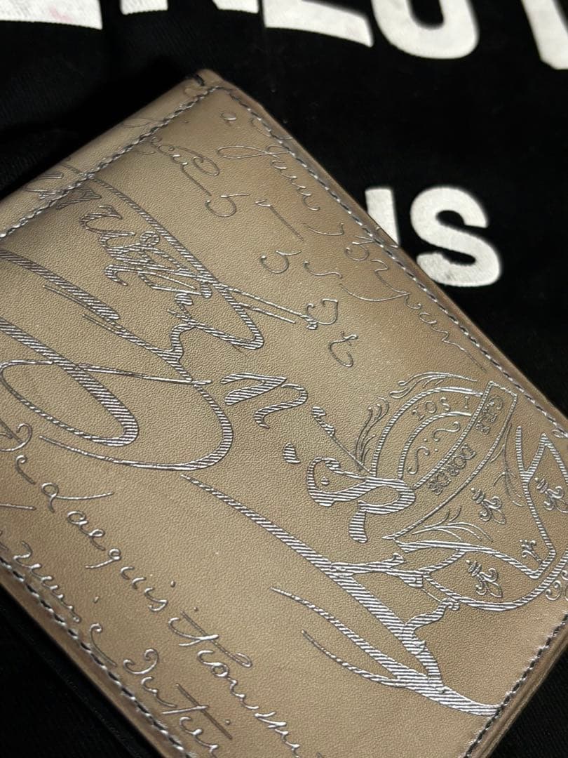 ベルルッティ スペシャルオーダー マネークリップ フィギュア オッソ シルバー