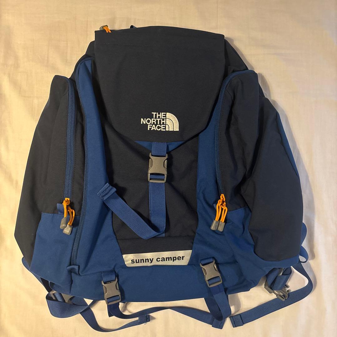 ノースフェイス キッズ 林間リュック サニーキャンパー 40L ブルー