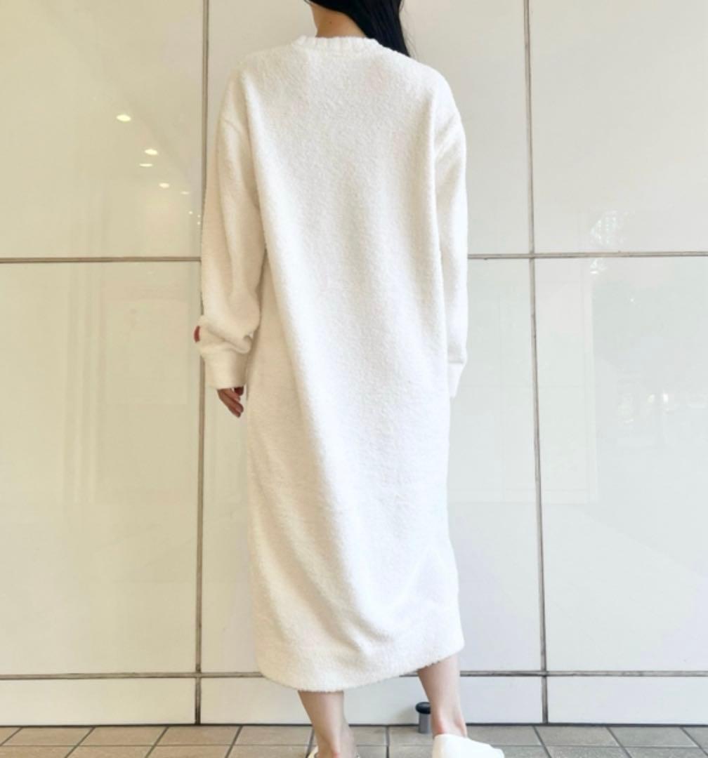 ジェラートピケ　ベビモコシリアルベアジャガードワンピース　くま