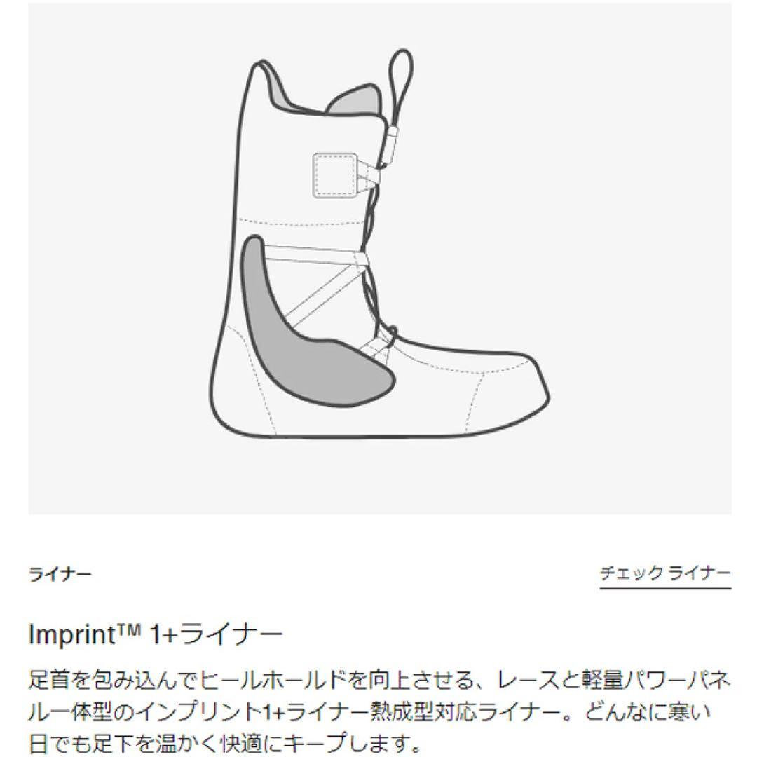 014BURTONバートンMOTO BOA 27.0cmメンズスノーボードブーツ