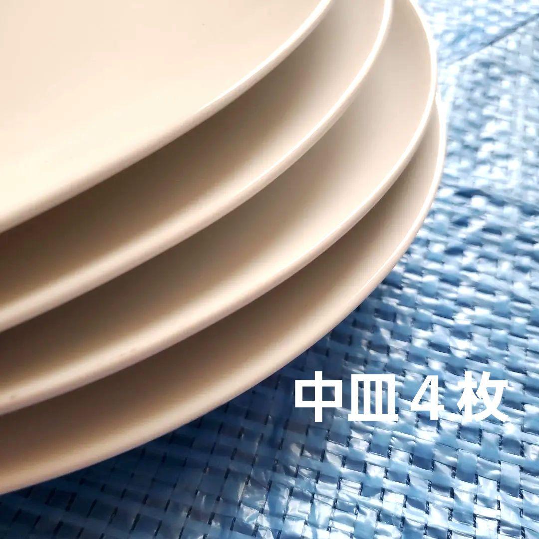 白色無地オーバル皿セット（大中小セット販売）