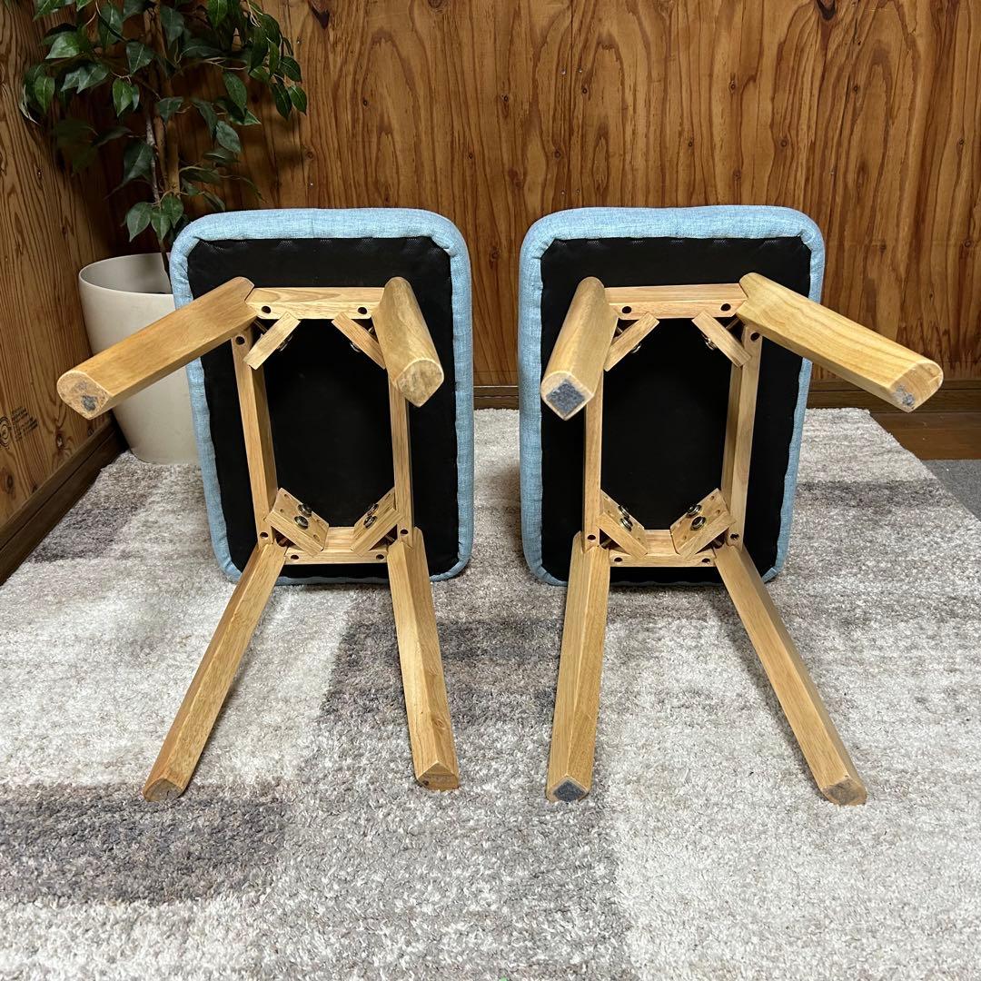 都内23区送料無料❗️ 円形ダイニングテーブル　スツール　３点セット✨